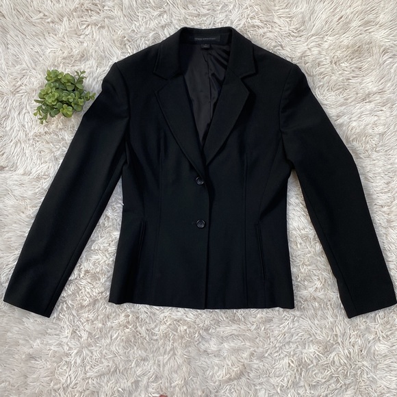 🎉HP🎉 Express Two Button Blazer 💗 Black - Picture 6 of 16